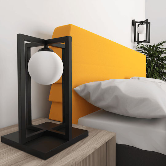 Eko Light Lustră Decorativă cu Soclu pentru Bec E14 Negru