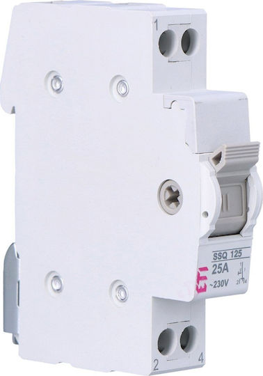 ETI Automatic Circuit Breaker 25A Single-pole AC 002421414