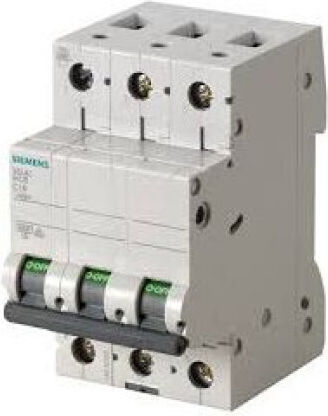 Siemens Автоматичен Прекъсвач 2Спецификация Триполюсен AC 5SL6302-7
