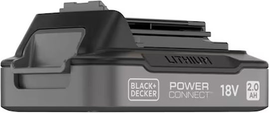 Black & Decker Werkzeugbatterie Lithium 18V mit Kapazität 2Ah