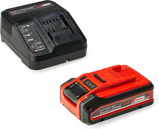 Einhell Σετ Μπαταρίας Χωρητικότητας 4Ah 18V με Φορτιστή