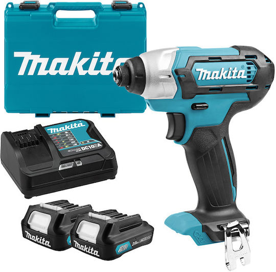 Makita CXT Παλμικό Κατσαβίδι Μπαταρίας 10.8V 2x2Ah