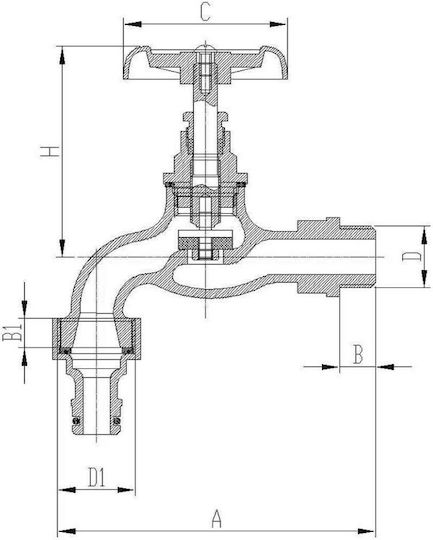 Invena Vana / Comutator 3/4"