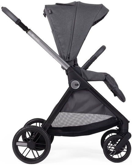 Chicco Bellagio Trio Ρυθμιζόμενο Καρότσι Μωρού Kατάλληλο για Nεογέννητο Black Satin 9.7kg