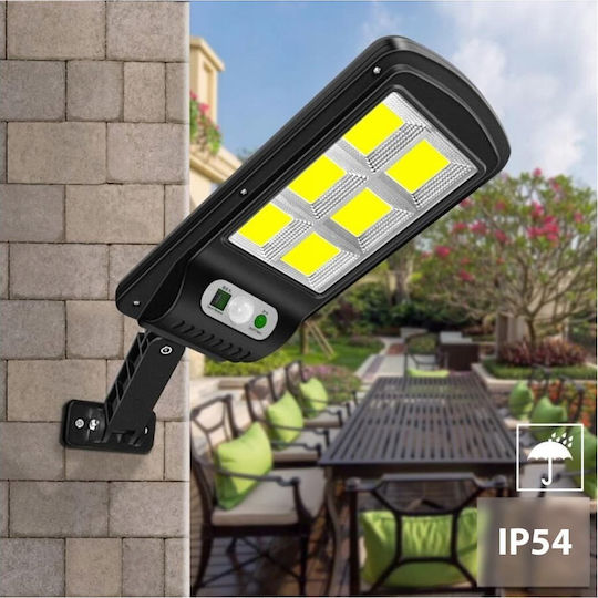 Maclean Energy Street Solar Light 4W 400lm Cold White 6500K with Motion Sensor and Remote Control IP54