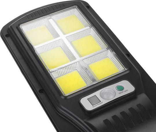 Maclean Energy Street Solar Light 4W 400lm Cold White 6500K with Motion Sensor and Remote Control IP54