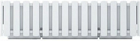 Prosperplast Boardee Fence Ζαρντινιέρα Πλαστική Λευκή 58x18x16.2εκ.
