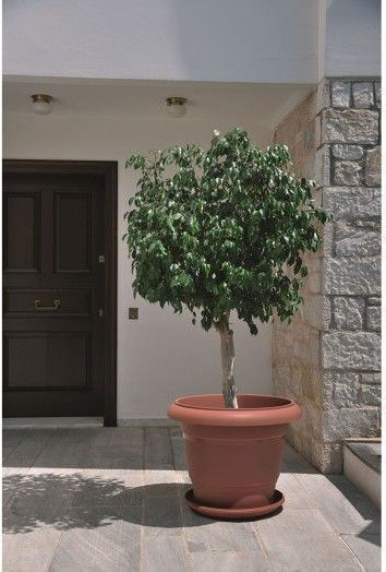 Atmosphera Festone Pot Plastic Terracotta Atmosphera Festone Pot Plastic Terracotta