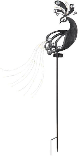 Globo Lighting Spiked Solar Light with Warm White Light 3000K IP44 17.5cmx4.5cmx88cmcm
