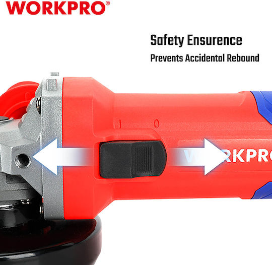 WorkPro Τροχός 115mm Ρεύματος 800W