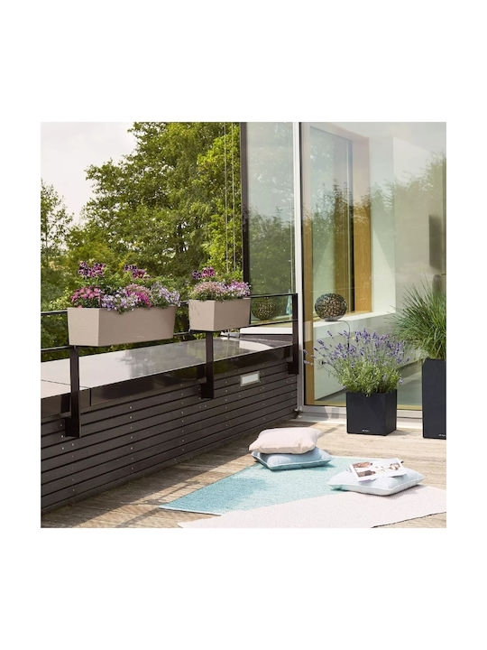 Lechuza Balconera Self-watering Planter Box Plastic Beige 100x19x19cm.