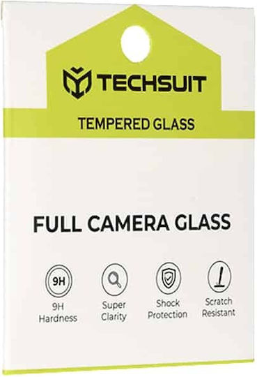 Techsuit Full Протектор за камера Закалено стъкло Черен за Google Pixel 9 Pro XL