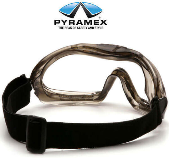 Pyramex Safety Γυαλιά / Μάσκα Εργασίας για Προστασία με Διάφανους Φακούς