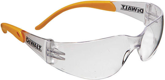 Dewalt Safety Glasses for Protection with Transparent Lenses 1pcs