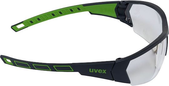 Uvex I-Works Spectacles Γυαλιά Εργασίας για Προστασία με Πράσινους Φακούς