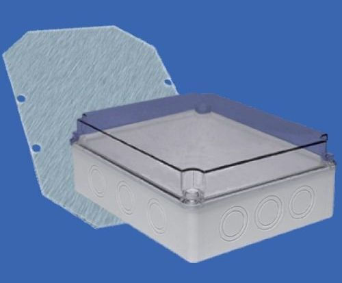 Elektro Plast Surface Mounted Electrical Box Watertight IP65 in Red Color
