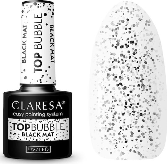 Claresa No Wipe Top Coat for Simple Matte Nail Polish