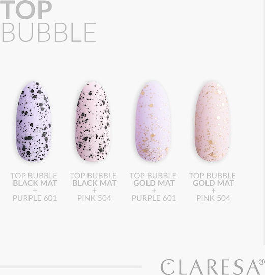 Claresa No Wipe Top Coat for Simple Matte Nail Polish