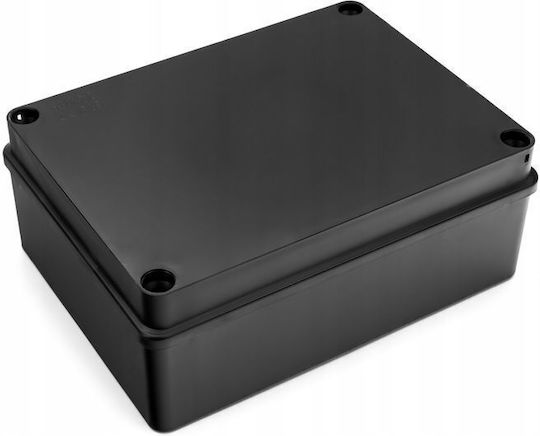 PAWBOL Surface Mounted Electrical Box Watertight IP65 in Black Color