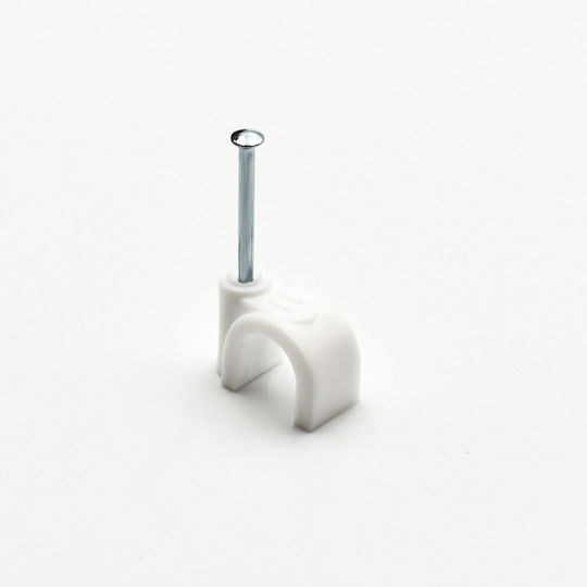 Vioclips 11-25mm 100 Τεμάχια Λευκό 0151124511 Viokar 0151124511 Λευκό