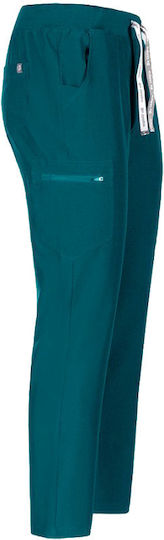 Be Unique Unisex Petrol Blue Medical Pants