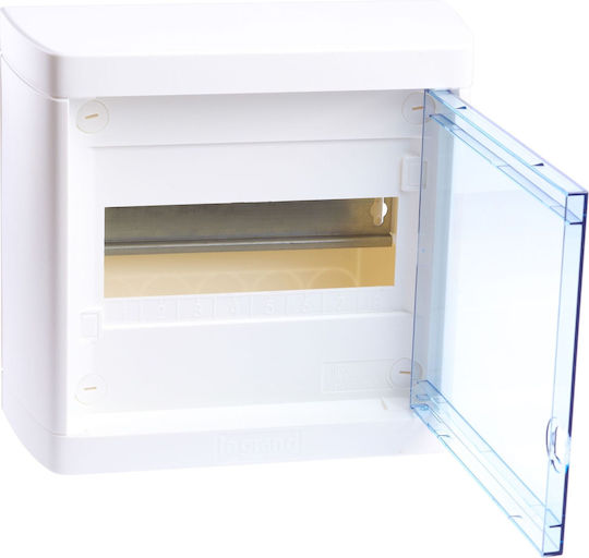 Legrand Nedbox Elektrischer Sicherungskasten Wandmontage, 1 Reihe, 8 Elemente