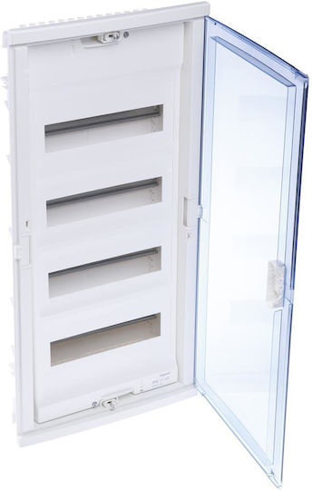 Legrand Elektrischer Sicherungskasten Gemauert, 4 Reihen, 12 Elemente B350xH710xT86.5mm