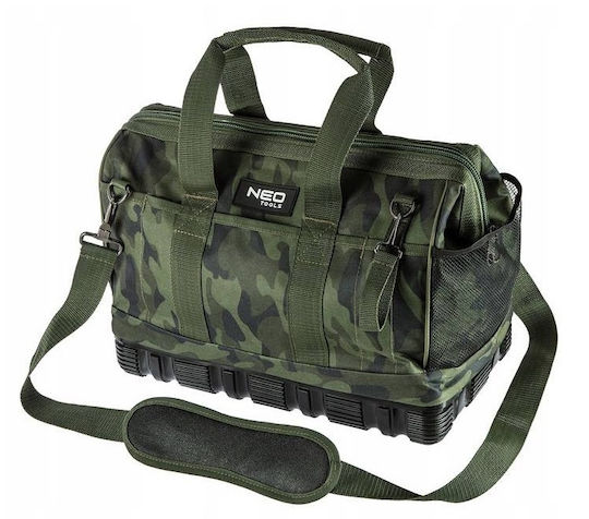 Neo Tools Camo Τσάντα Ώμου Αδιάβροχη Πράσινη