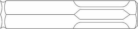 Bosch Chisel Bits 400x25mm with HEX Socket
