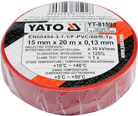 Yato Isolierband Rot