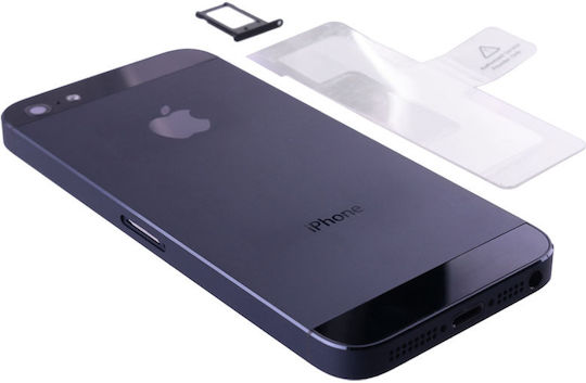 Battery Cover Black for iPhone 5