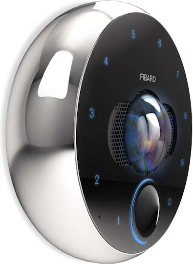 Fibaro Безжичен Wi-Fi Домофон V2 Черен