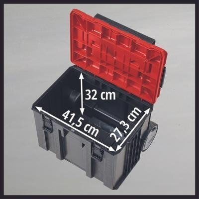 Einhell Hand Tool Case Plastic Dimensions: W44.4xD40.6xH35.5cm