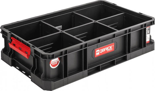 Tool Basket Compartments 470x237x114mm Cut 548mm 14.3l System Two Box 100 Flex Skrqboxtwo1fczapg001 Qbrick