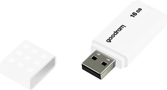 GoodRAM 16GB USB 2.0 Stick Λευκό