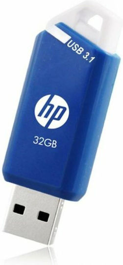 PNY HP X755w 3pcs 32GB USB 3.1 Stick Μπλε
