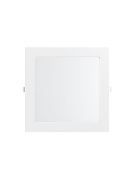 Braytron Square Recessed LED Panel 18W with Cool White Light 6500K 22.5x22.5cm