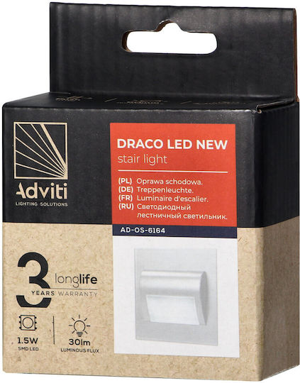 Orno Lamp Wall with Integrated LED and Warm White Light 60cm