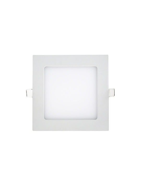 Lucas Platz Vertieft LED Panel 15W mit Kaltweiß Licht 6400K