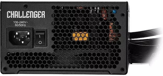 ASRock Challenger CL-650G 650W Black Computer Power Supply Full Wired 80 Plus Gold