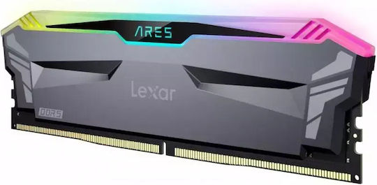 Lexar Ares RGB XMP 32GB DDR5 RAM mit Geschwindigkeit 6400 für Schreibtisch