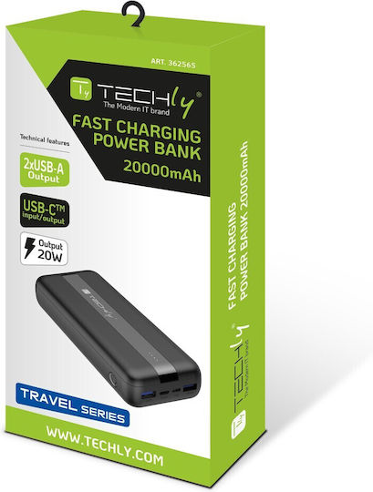 Techly Power Bank 20000mAh 20W