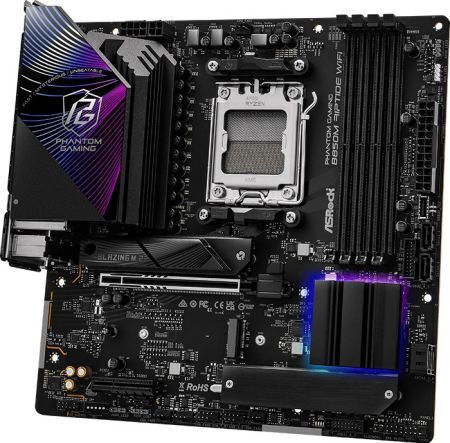 ASRock B850M Riptide WiFi Motherboard Micro ATX με AMD AM5 Socket