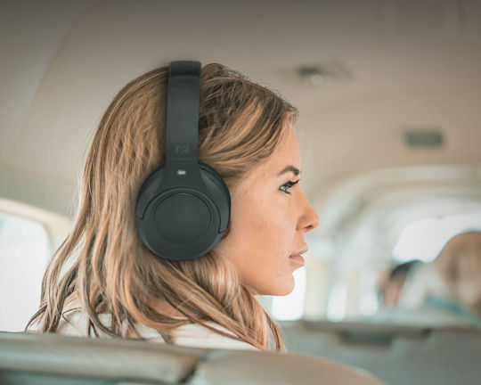 Muse Fără fir / Cu fir Over Ear Căști cu 60 ore de Funcționare Gri