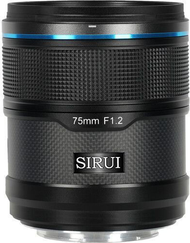 Sirui Crop Camera Lens Sniper 75mm f/1.2 Telephoto for Fujifilm X Mount Black