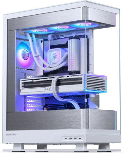 Phanteks Evolv X2 Gaming Midi Tower Computer Case with Side Window White