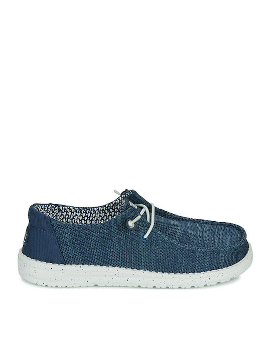 Wendy Women's Moccasins in Blue Color