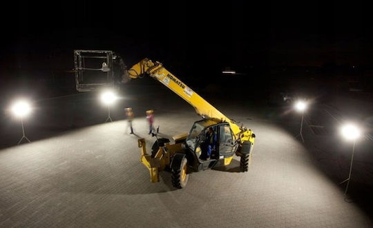 Lena Lighting Προβολέας Εργασίας LED IP54 με Φωτεινότητα έως 9200lm