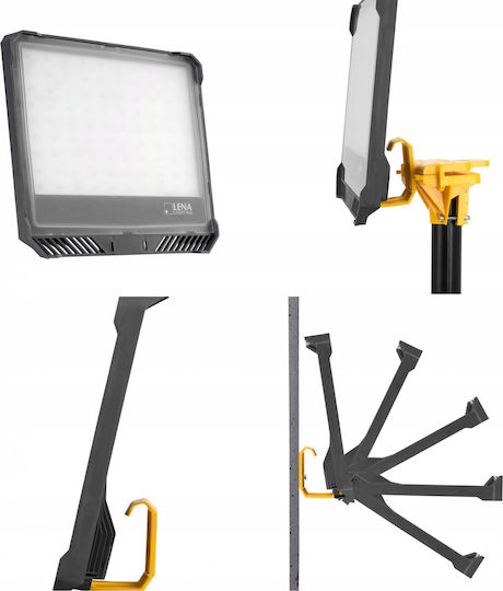 Lena Lighting Προβολέας Εργασίας LED IP54 με Φωτεινότητα έως 9200lm