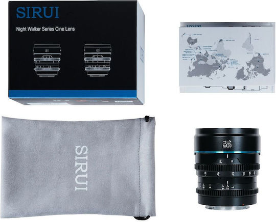 Sirui Crop Camera Lens Nightwalker E Mount Fixed for Sony E Mount Black